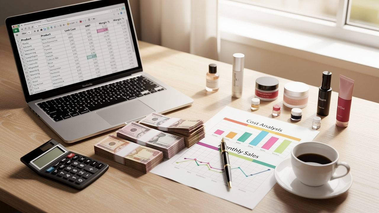 Financial planning and investment analysis for beauty startup
