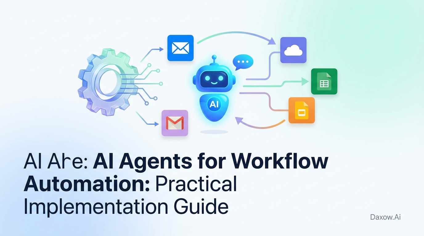 AI Agents for Workflow Automation: Practical Implementation Guide