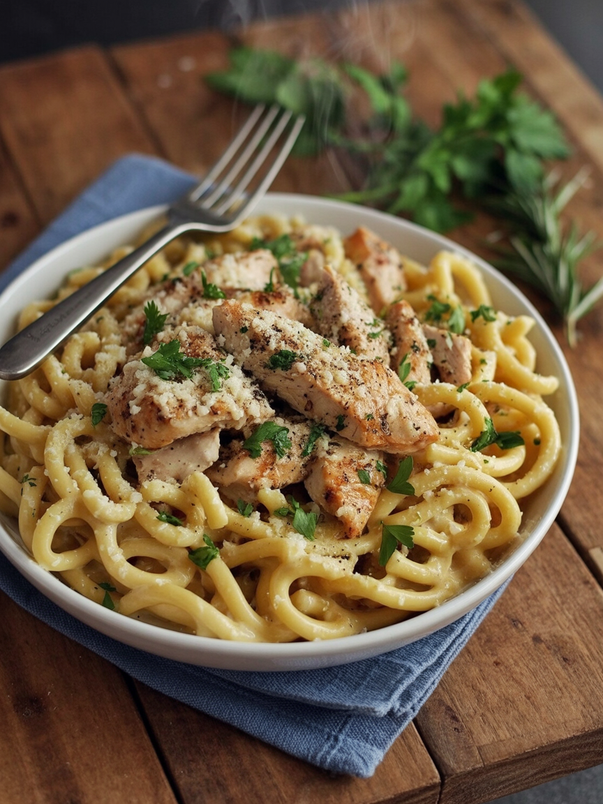 The Ultimate Creamy Garlic Parmesan Chicken Pasta You'll Crave Every Week
