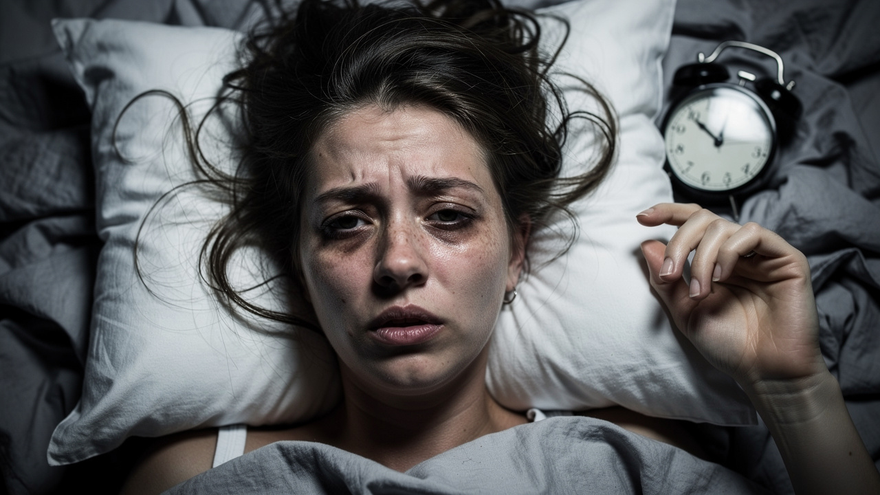 Person experiencing morning grogginess and fatigue after poor sleep