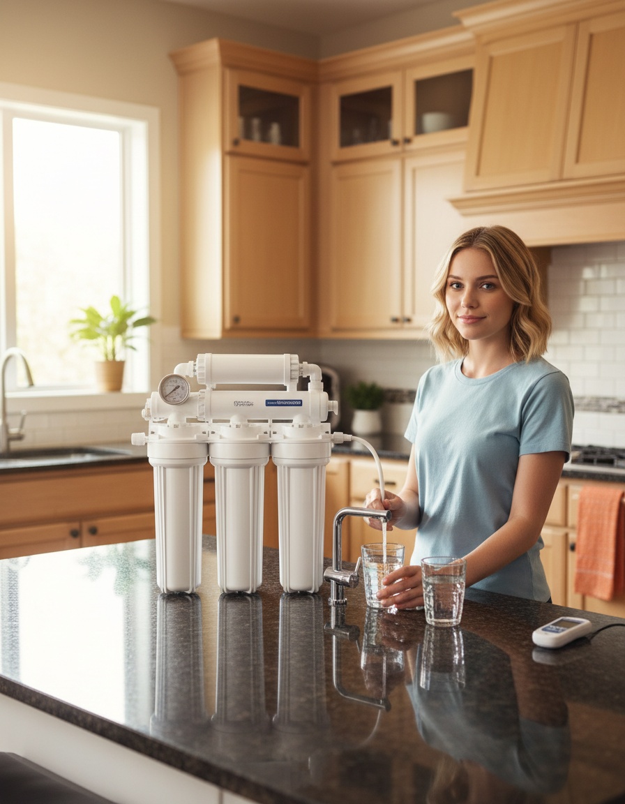 Innovador sistema de filtrado de agua por osmosis inversa garantiza potabilidad y pureza