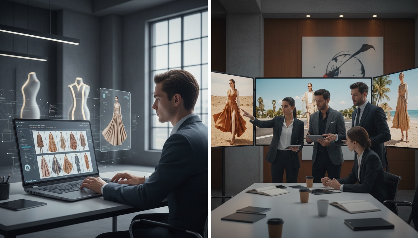 AI fashion content creation comparison