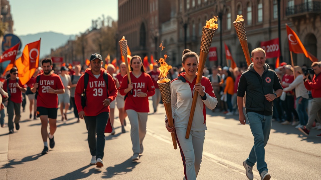 Utahns Carry Olympic Torch to Milano 2026, Eye Future for 2034 Games