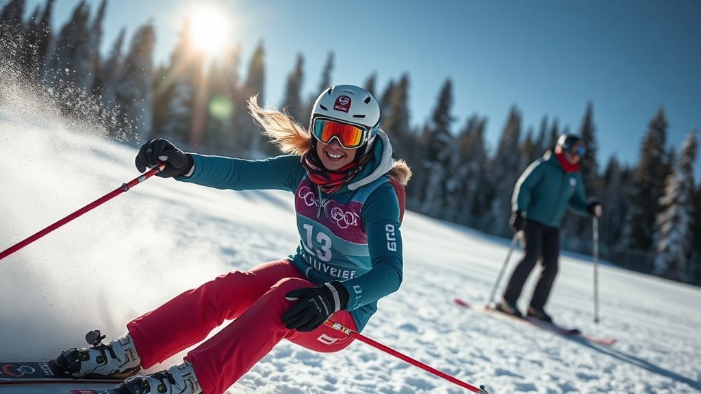 Lindsey Vonn Daringly Tests Injured Knee in Olympic Downhill Training