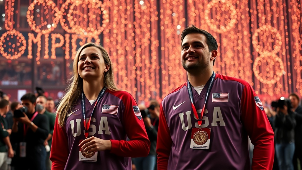 Erin Jackson and Frank Del Duca Lead Team USA at Milan Olympics Opening Ceremony
