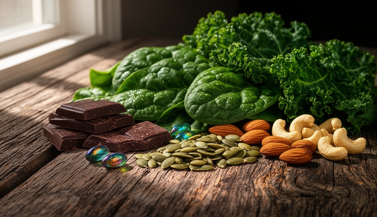 Natural magnesium sources and supplements for sleep