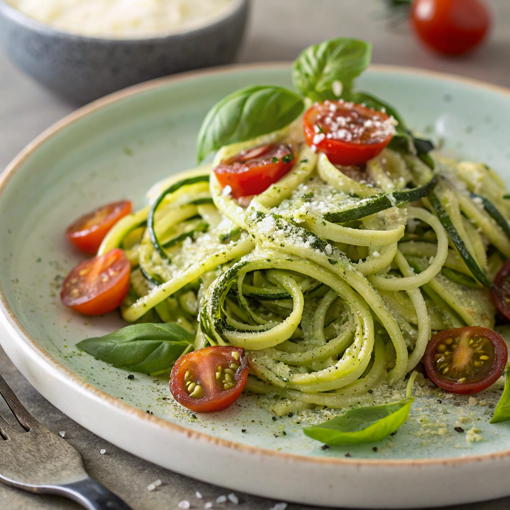 Preparation of Zucchini Noodles