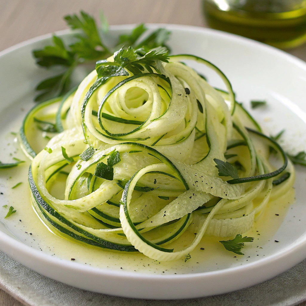 Ingredients for Zucchini Noodles