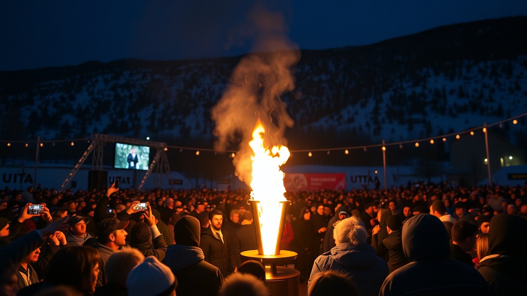 Utah Celebrates Italy 2026 Winter Games with Cauldron Lighting and Watch Party