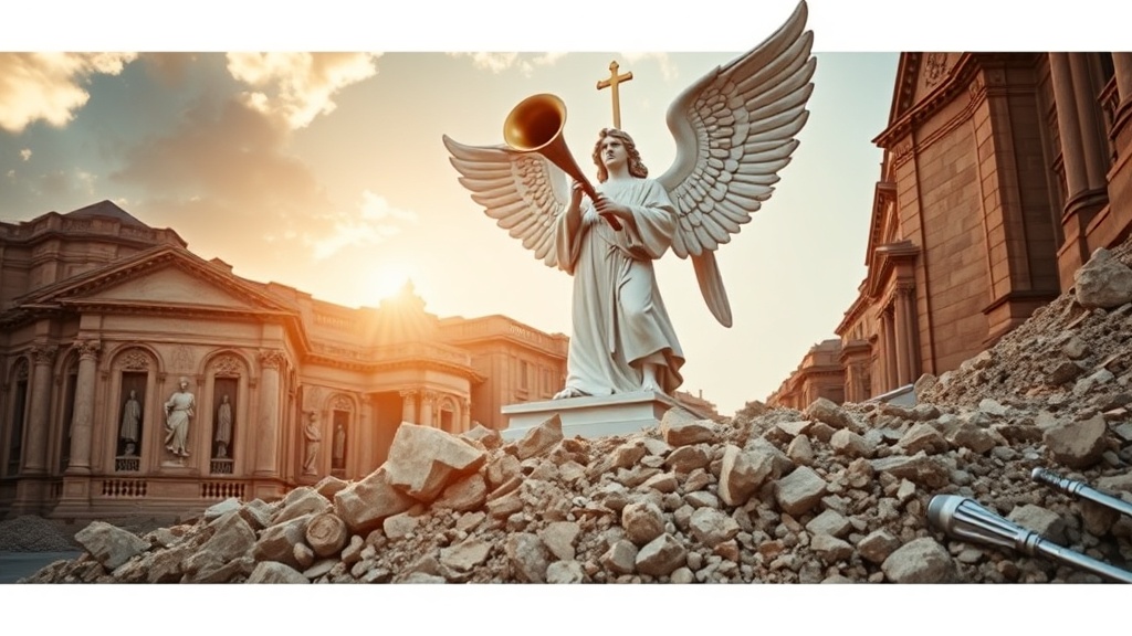 Angel Moroni's Trumpet Relocated After Earthquake Damage: A New Chapter