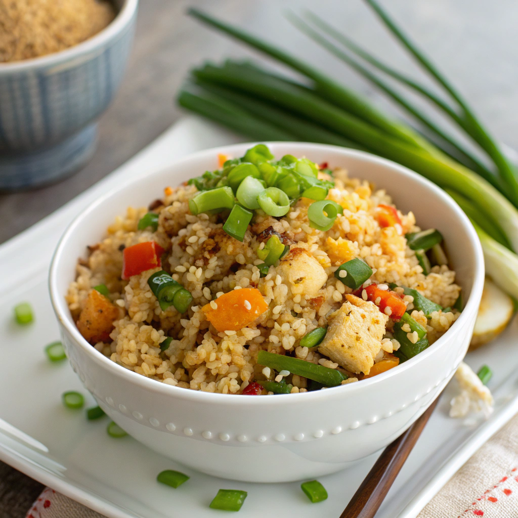 Ingredients for Cauliflower Fried Rice