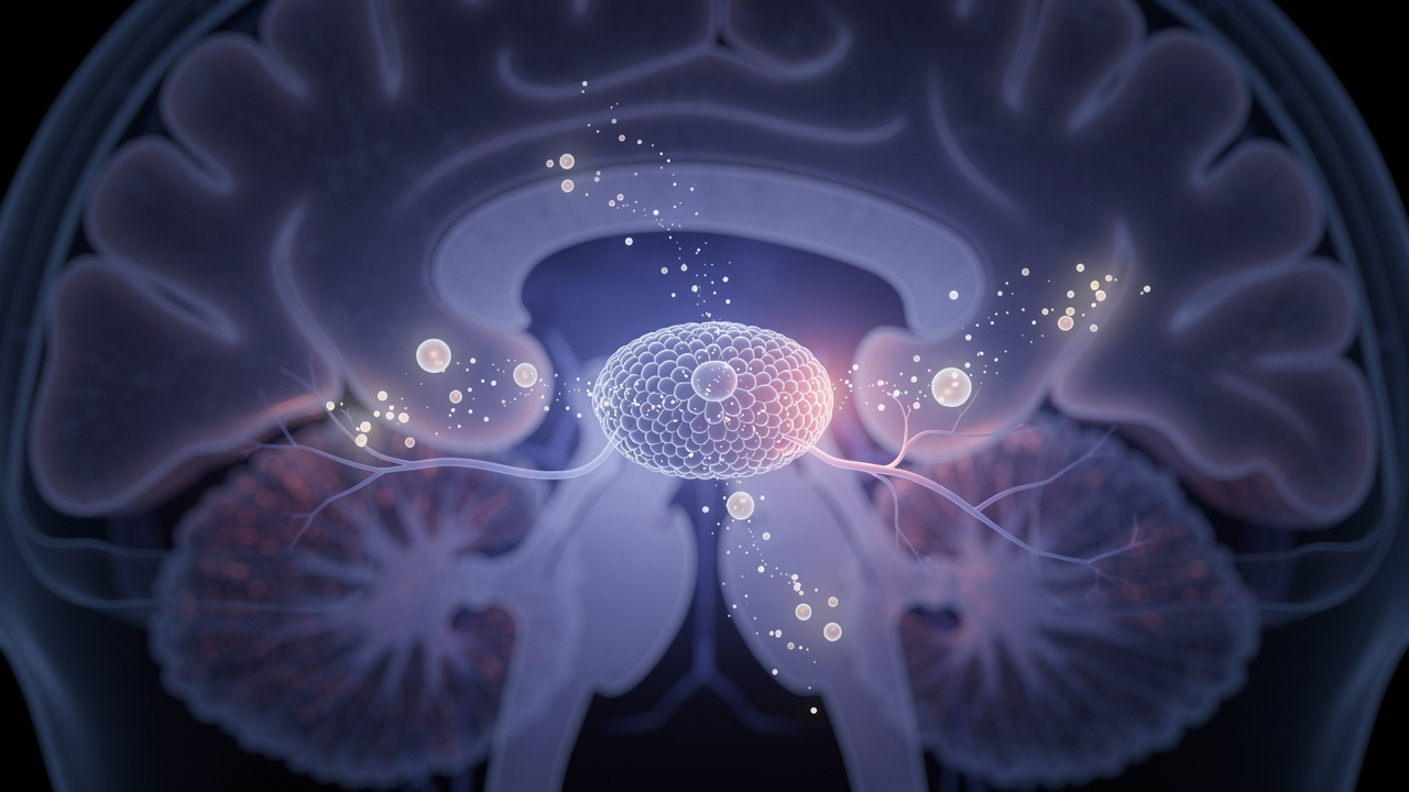 Melatonin hormone regulating circadian sleep-wake cycle