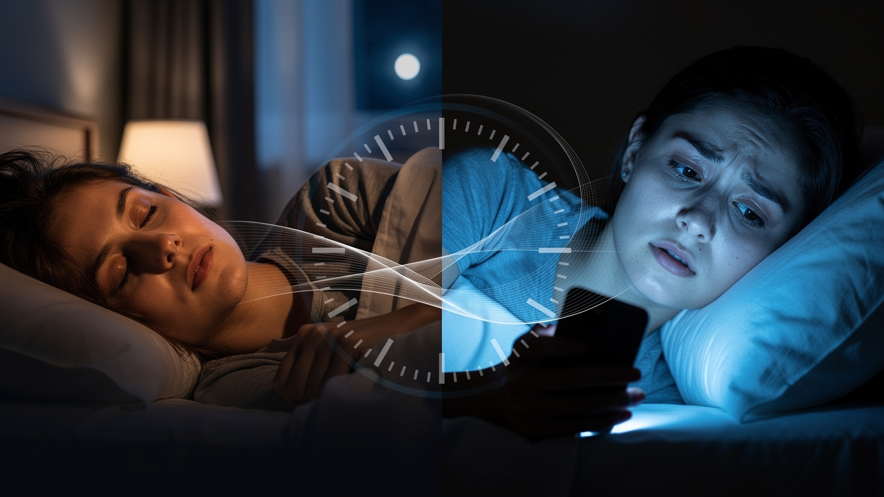 Sleep quality and circadian rhythm disruption in modern life