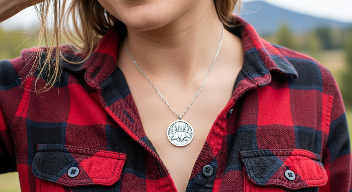 a-silver-necklace-with-a-etched-copy-of-a-bear-xuds6h2qts