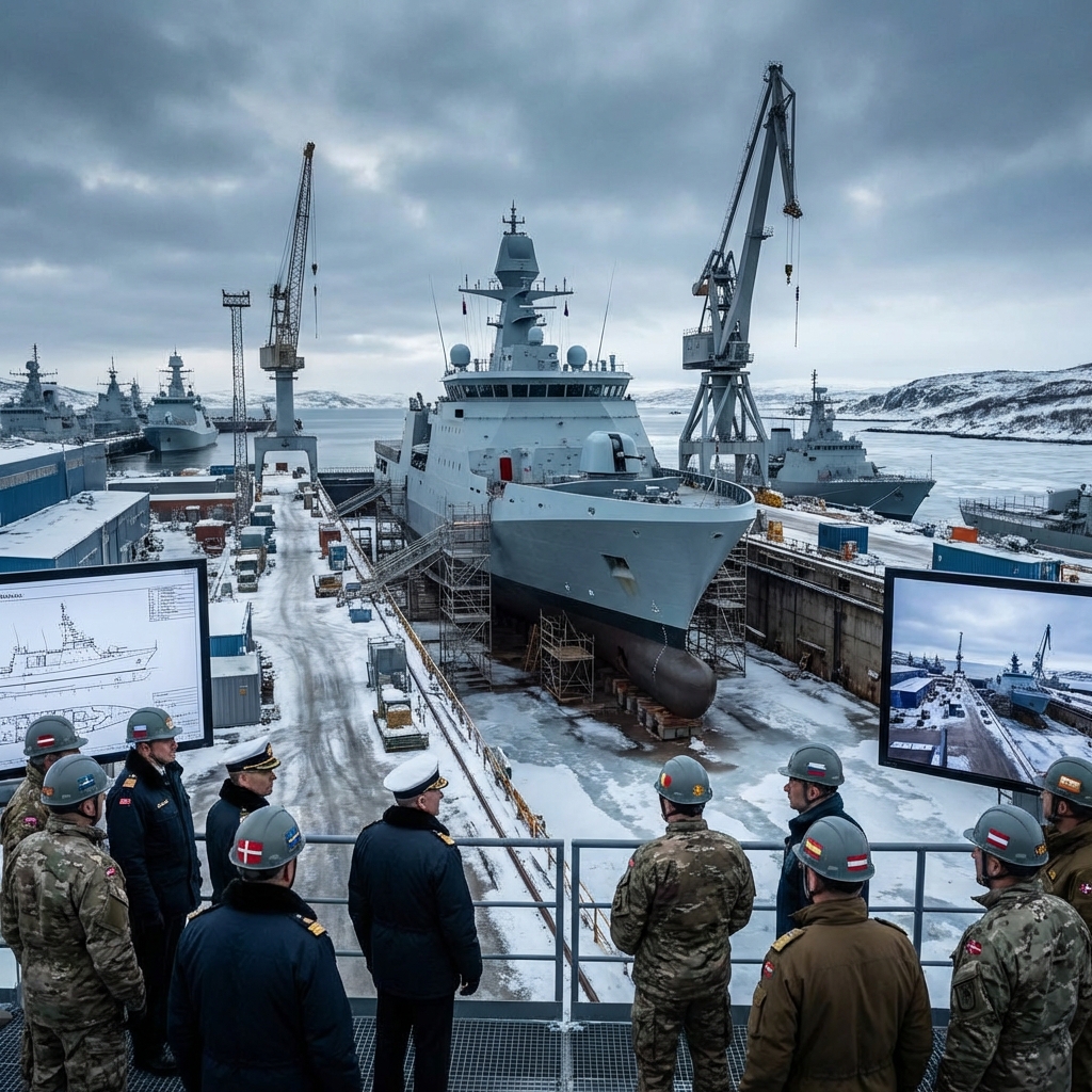 Denmark Establishes Distributed Construction Strategy for Arctic Patrol Vessels