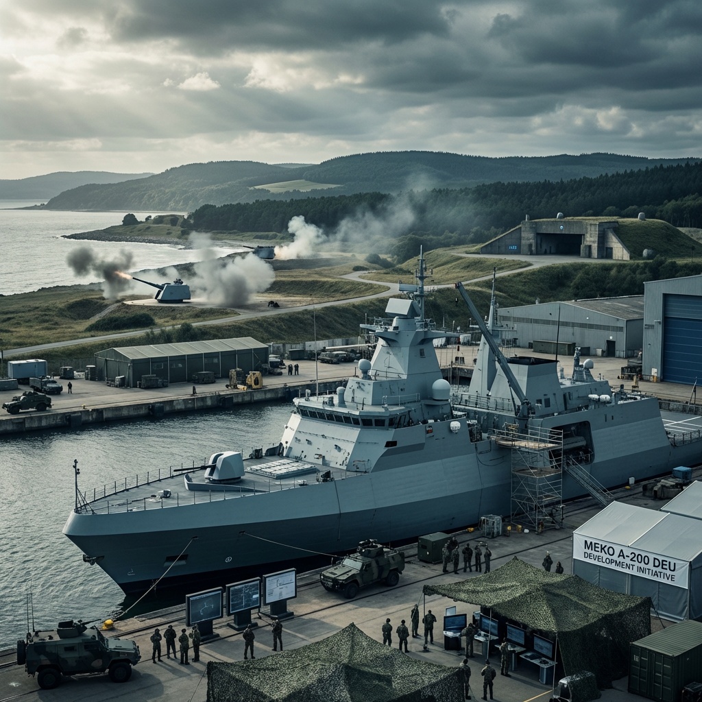 Germany Initiates MEKO A-200 DEU Frigate Development with Preliminary Agreement
