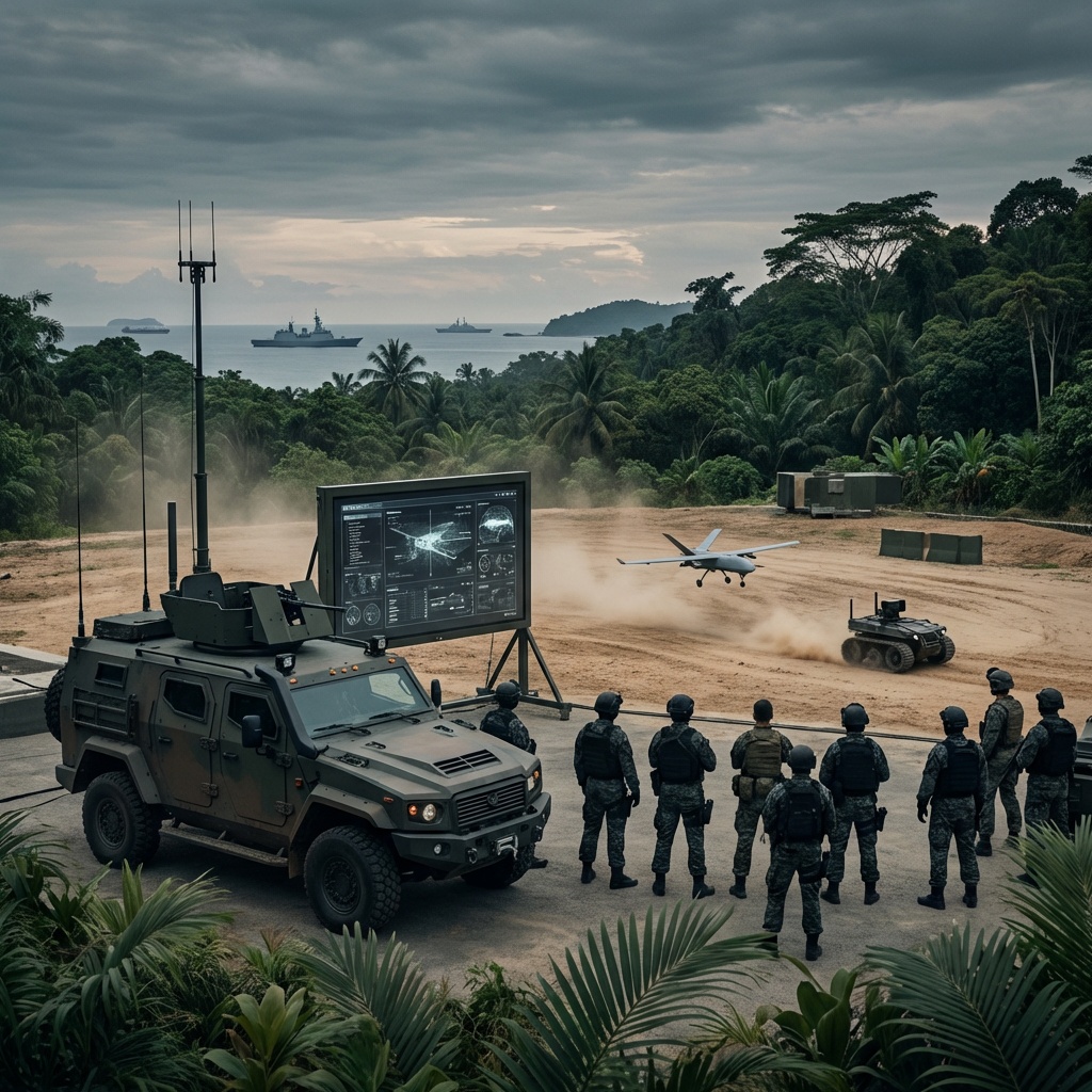 Airbus and Singapore DSTA Showcase HTeaming Technology Integration