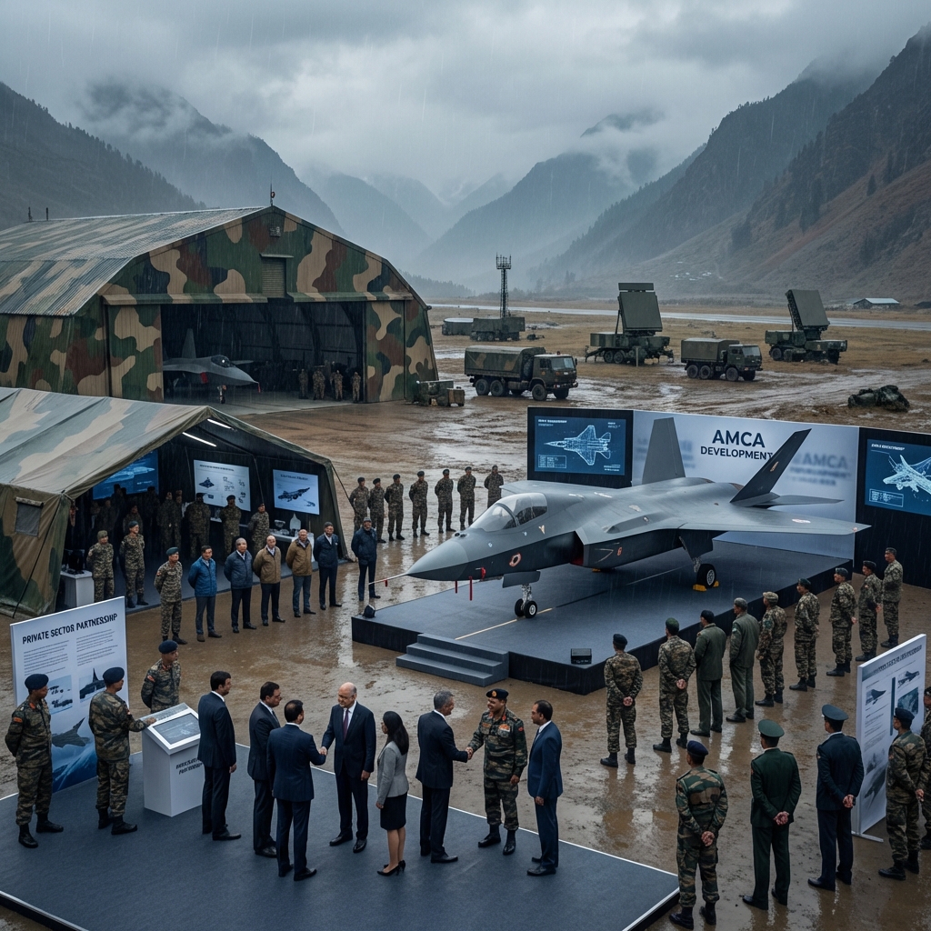 India Shifts Focus to Private Sector for AMCA Fifth Generation Fighter Development