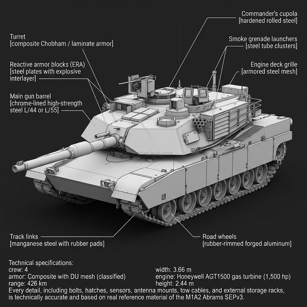M1A2 SEPv3/v4 Abrams