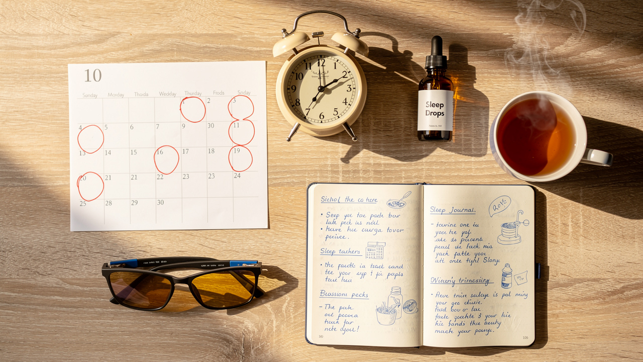 Sleep schedule planning tools and melatonin timing aids