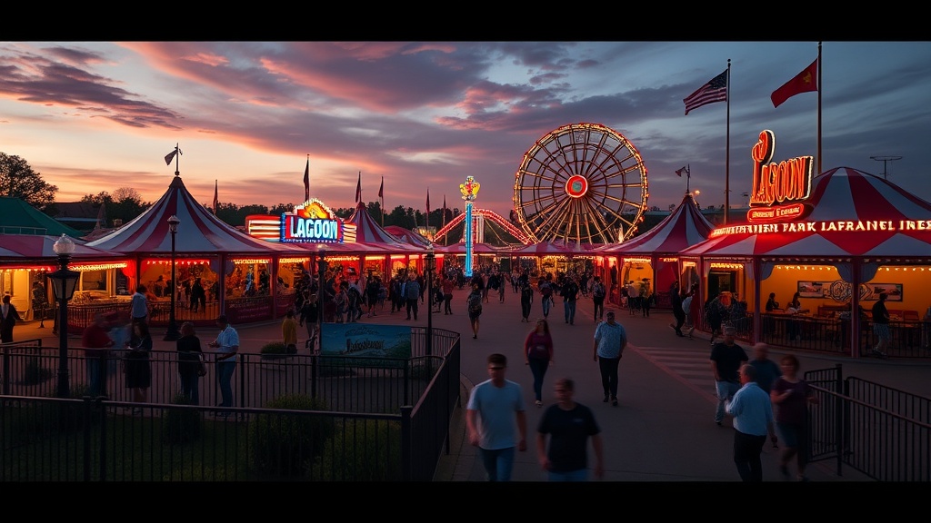 Lagoon Amusement Park Set to Open for 2026 Season on March 28