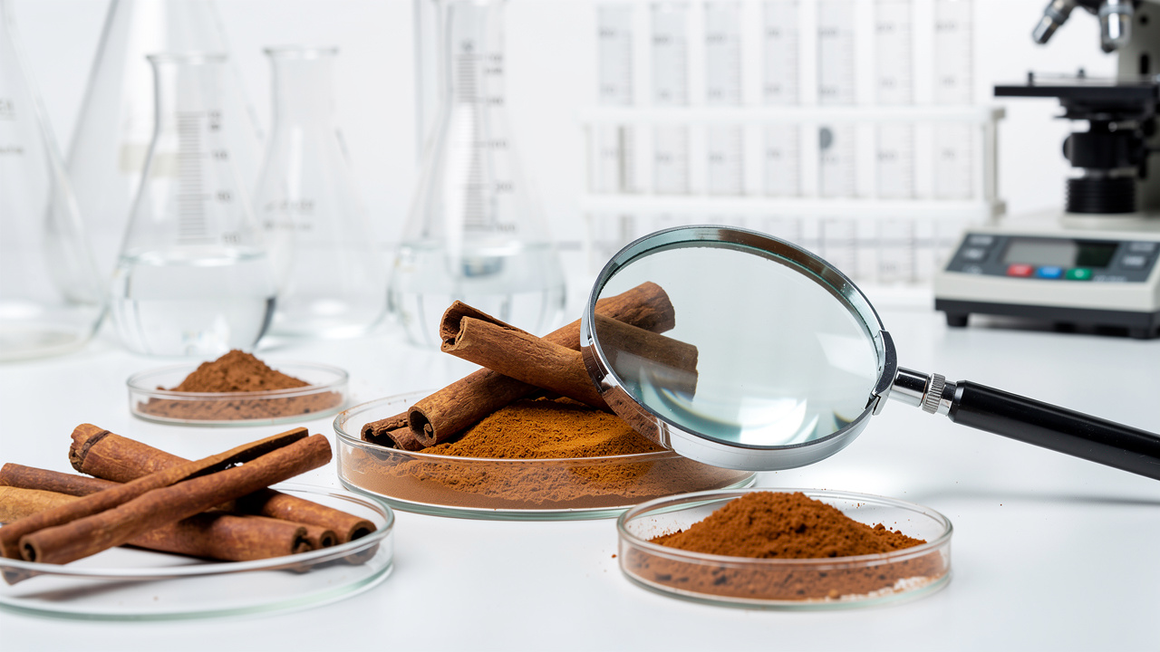 Laboratory quality testing of Ceylon cinnamon