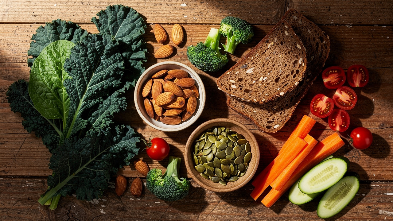 Nutrient-dense whole foods rich in natural minerals