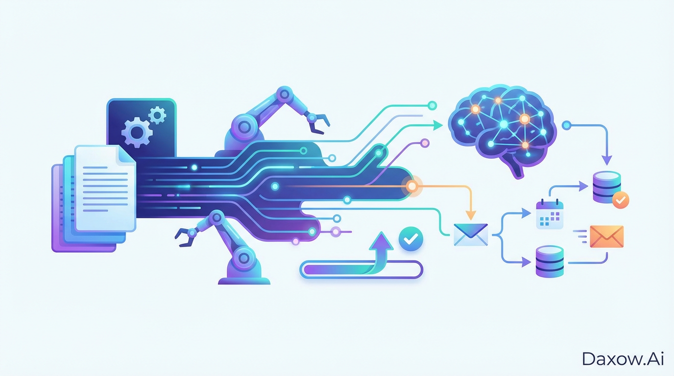 Reduce Manual Tasks with AI Agents & Workflow Automation