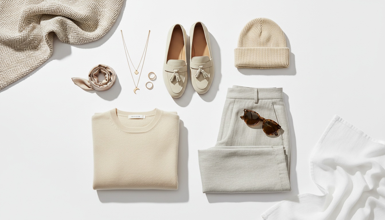 Professional fashion product photography setup