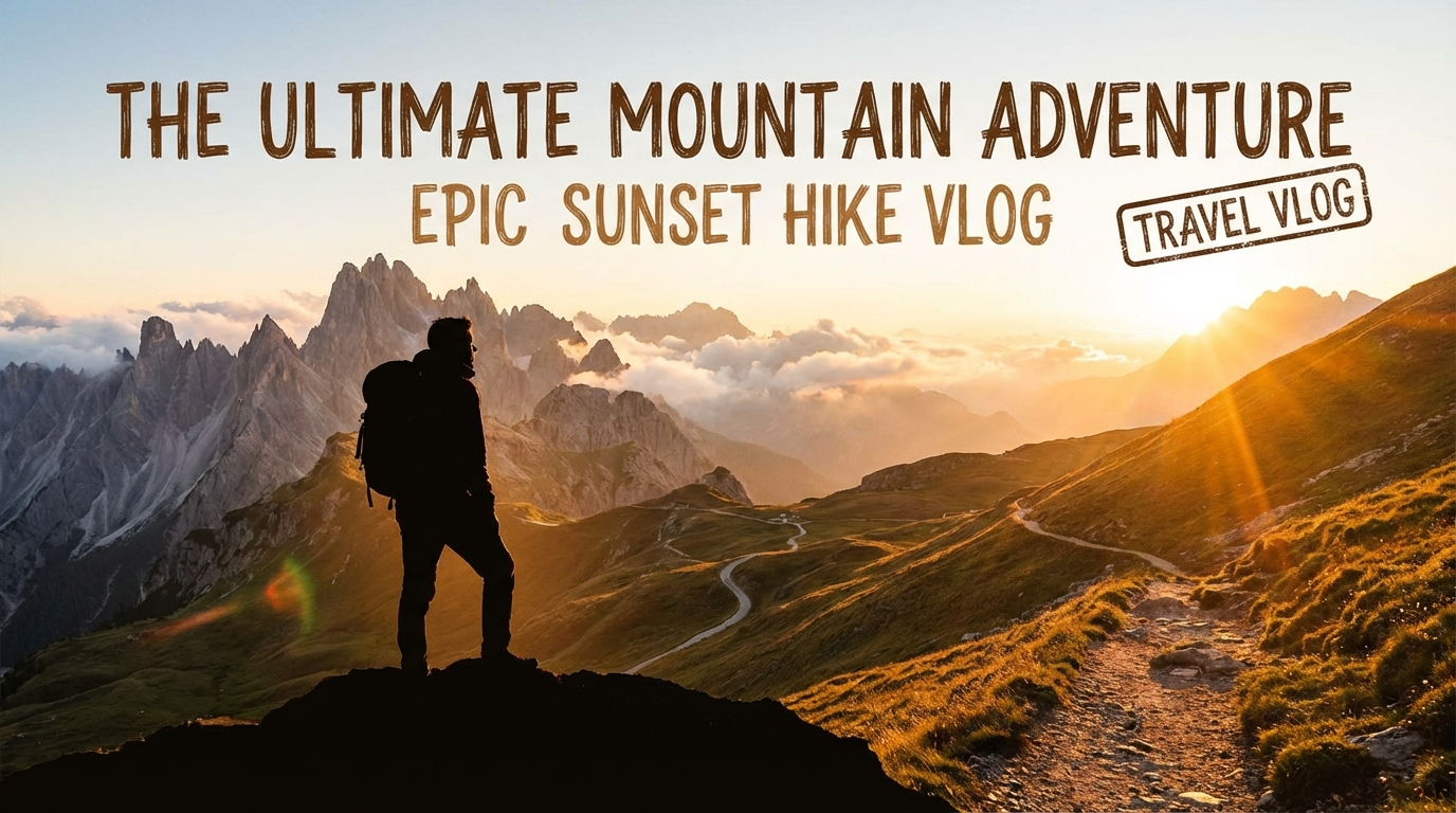 AI Thumbnail Generator - Travel Vlog