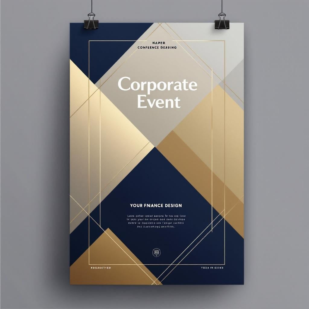 AI Poster Maker - Corporate Event Poster