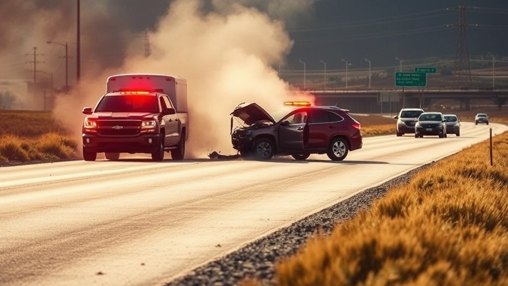 Tragic Head-On Collision Near Roosevelt Claims Two Lives on US-40
