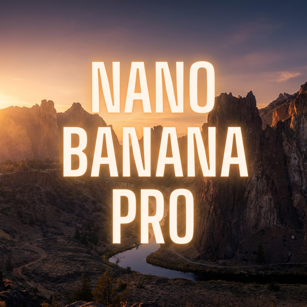 4K AI-generated landscape with perfect text rendering by Nano Banana Pro