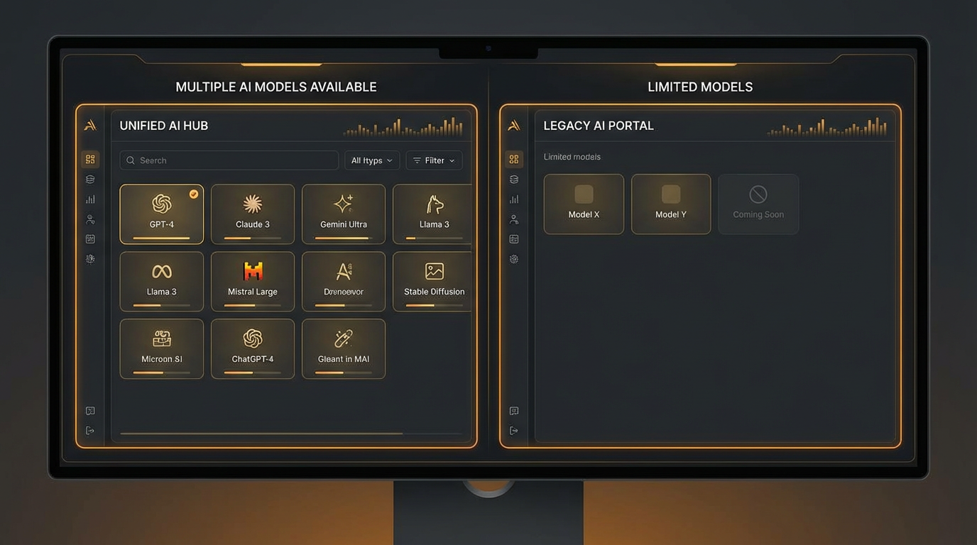 AI model availability comparison between Nano Banana 2 and Krea