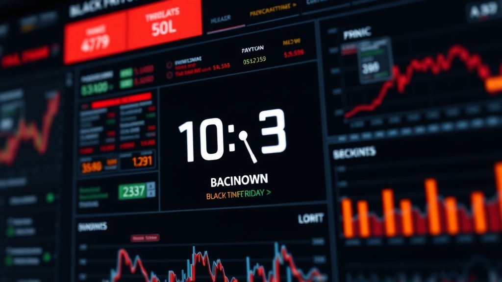 Real‑time sales dashboard during Black Friday