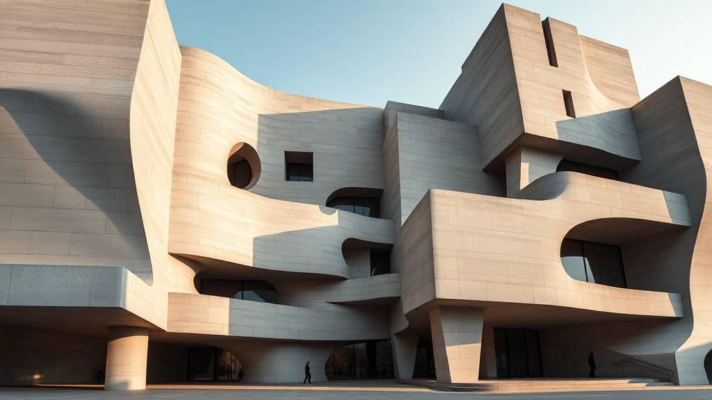 Brutalist Parametric Architecture