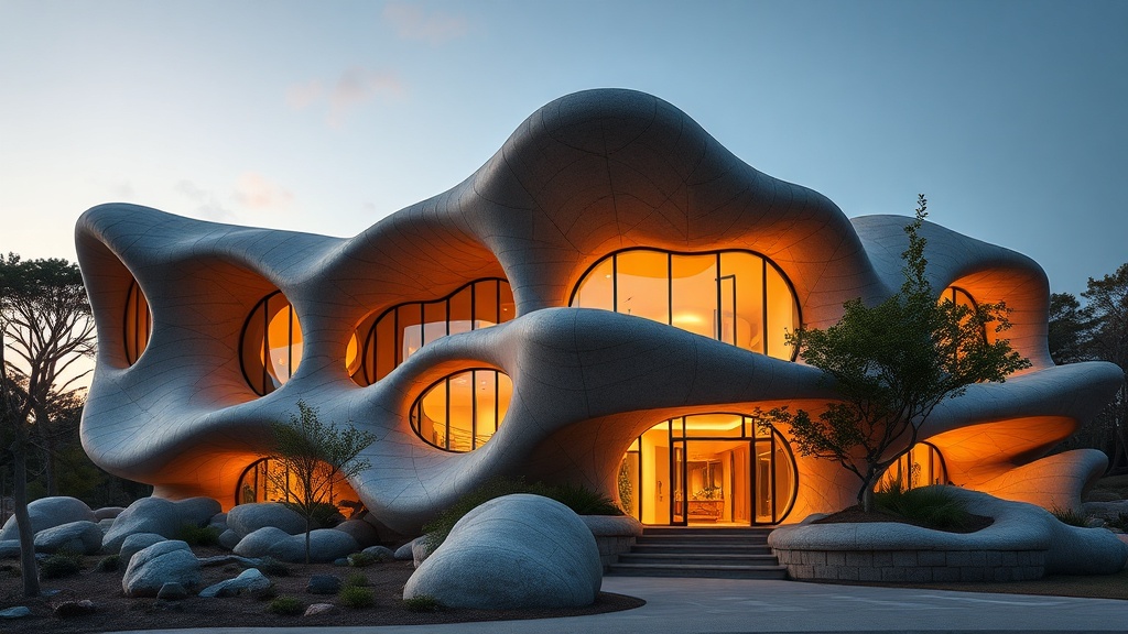 Sculptural Organic Architecture