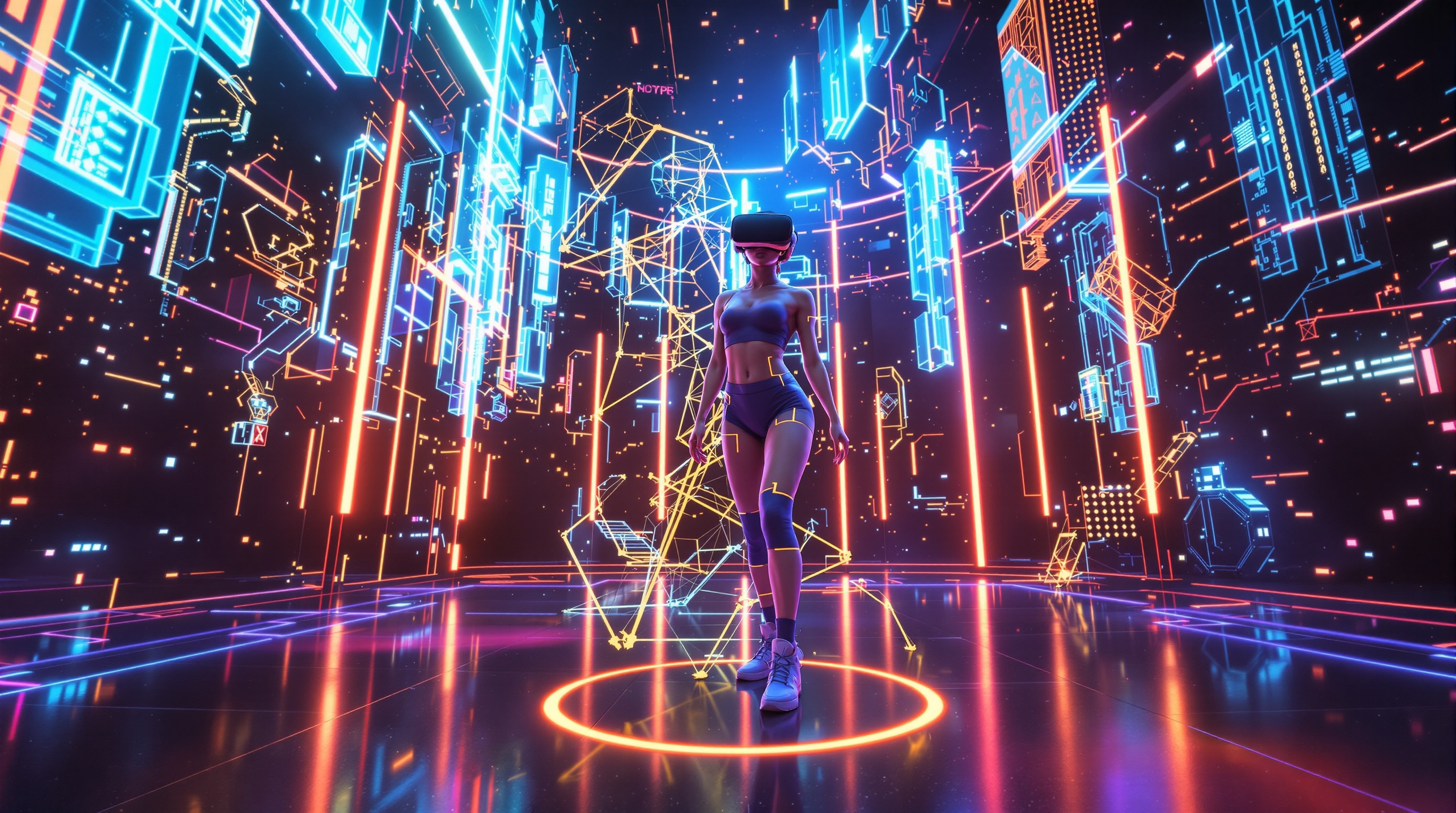 Avatares detallados en el juego de baile Dance Eden