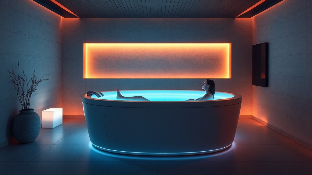 Large bags of Epsom salt for float tank maintenance showing annual cost breakdown