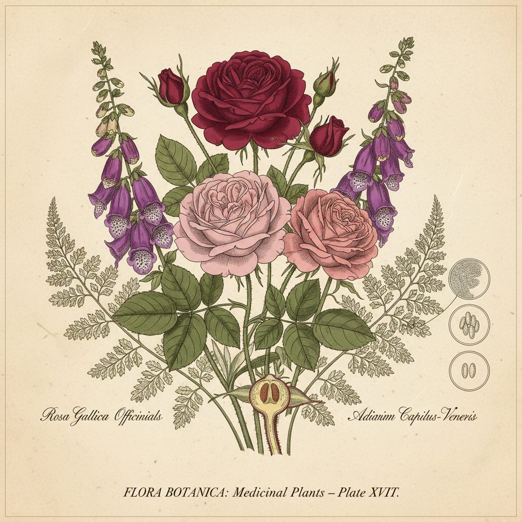 AI Illustration Generator - Botanical Art