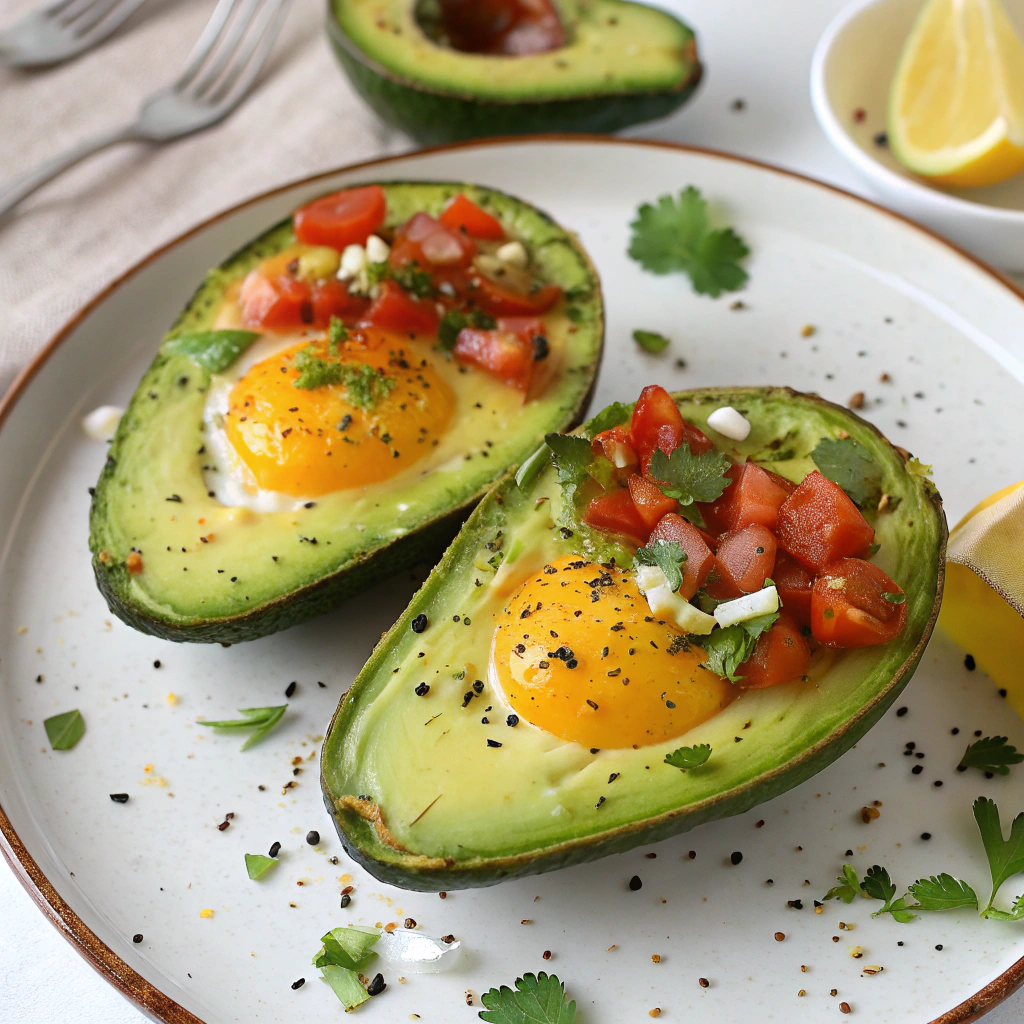 Preparation of Avocado Egg Boats