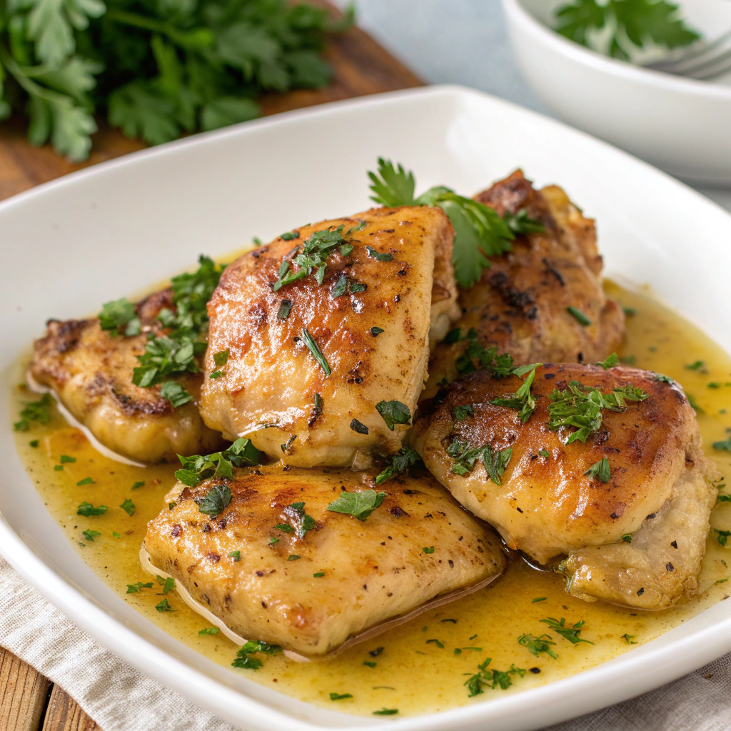 Ingredients for Garlic Butter Chicken