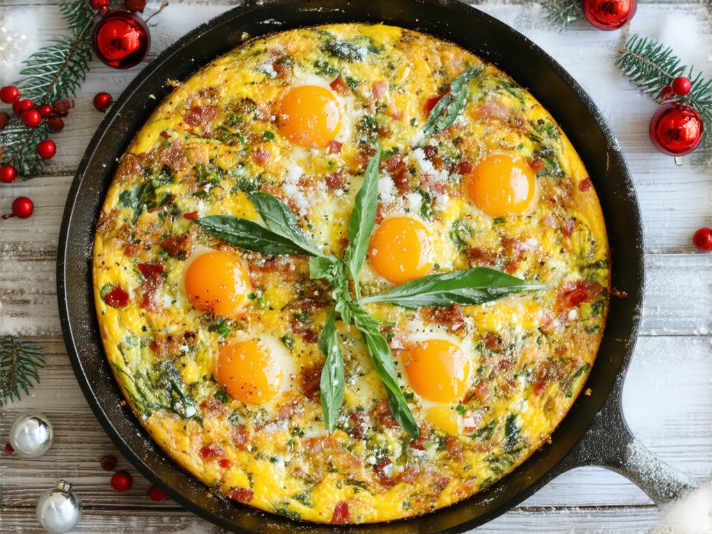 Side-by-side frittata test