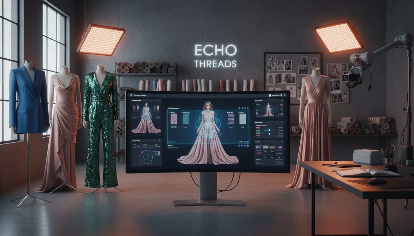 AI-generated fashion photography