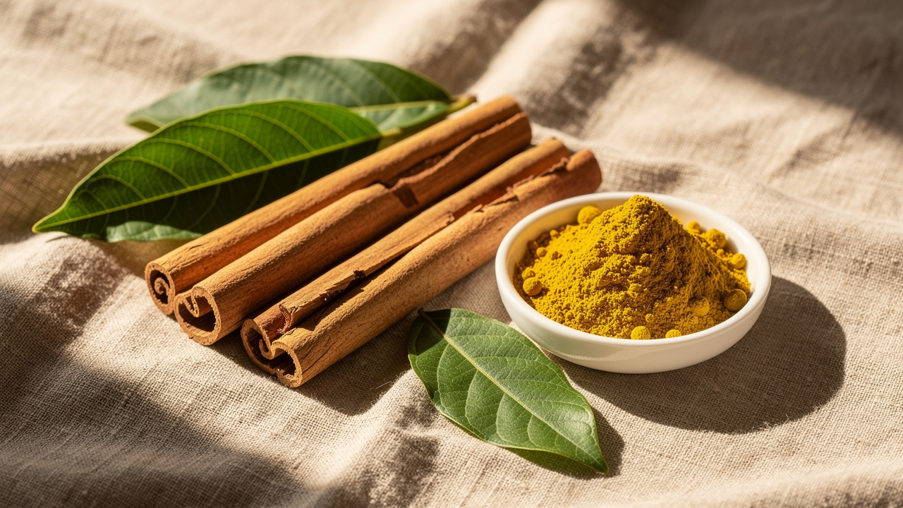 Berberine and Ceylon cinnamon supplement pairing