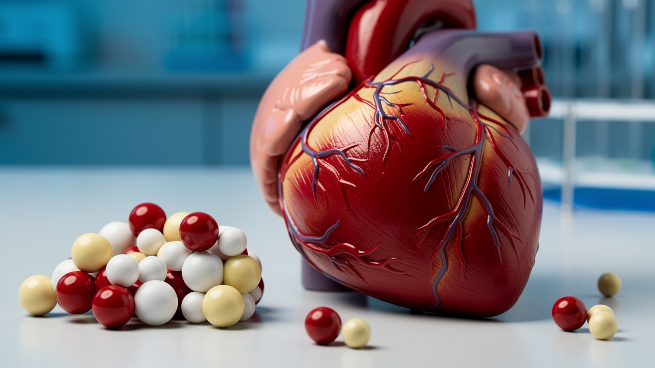 Heart health and cholesterol management visualization