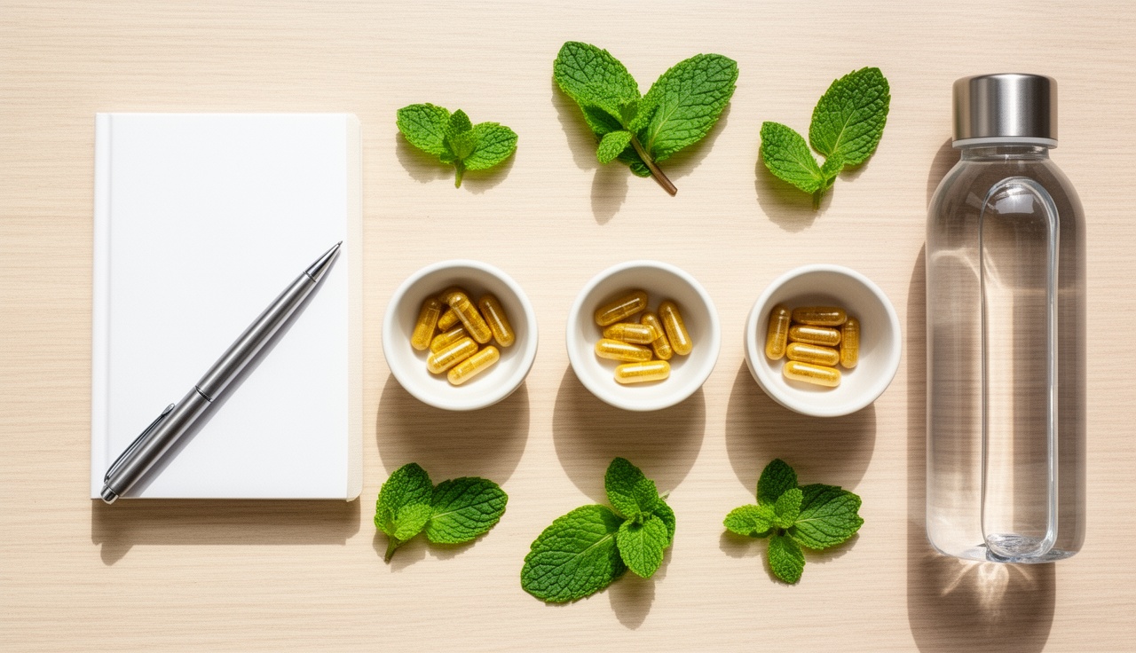 Organized daily berberine supplement dosing schedule