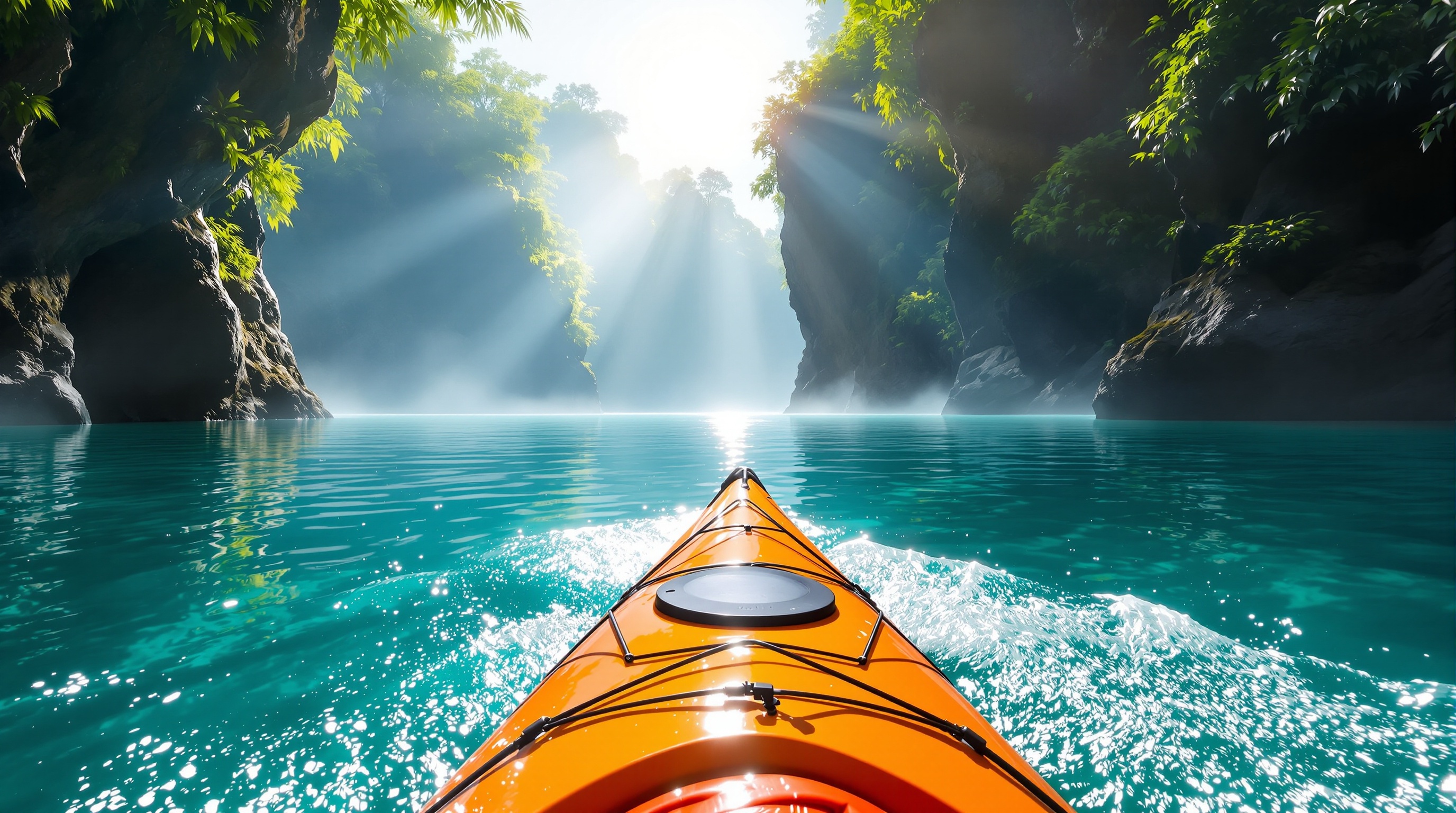 Entornos fotorrealistas que demuestran la calidad de Kayak VR y sus gráficos de agua