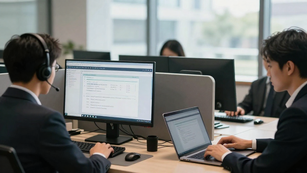 Busy law firm intake desk