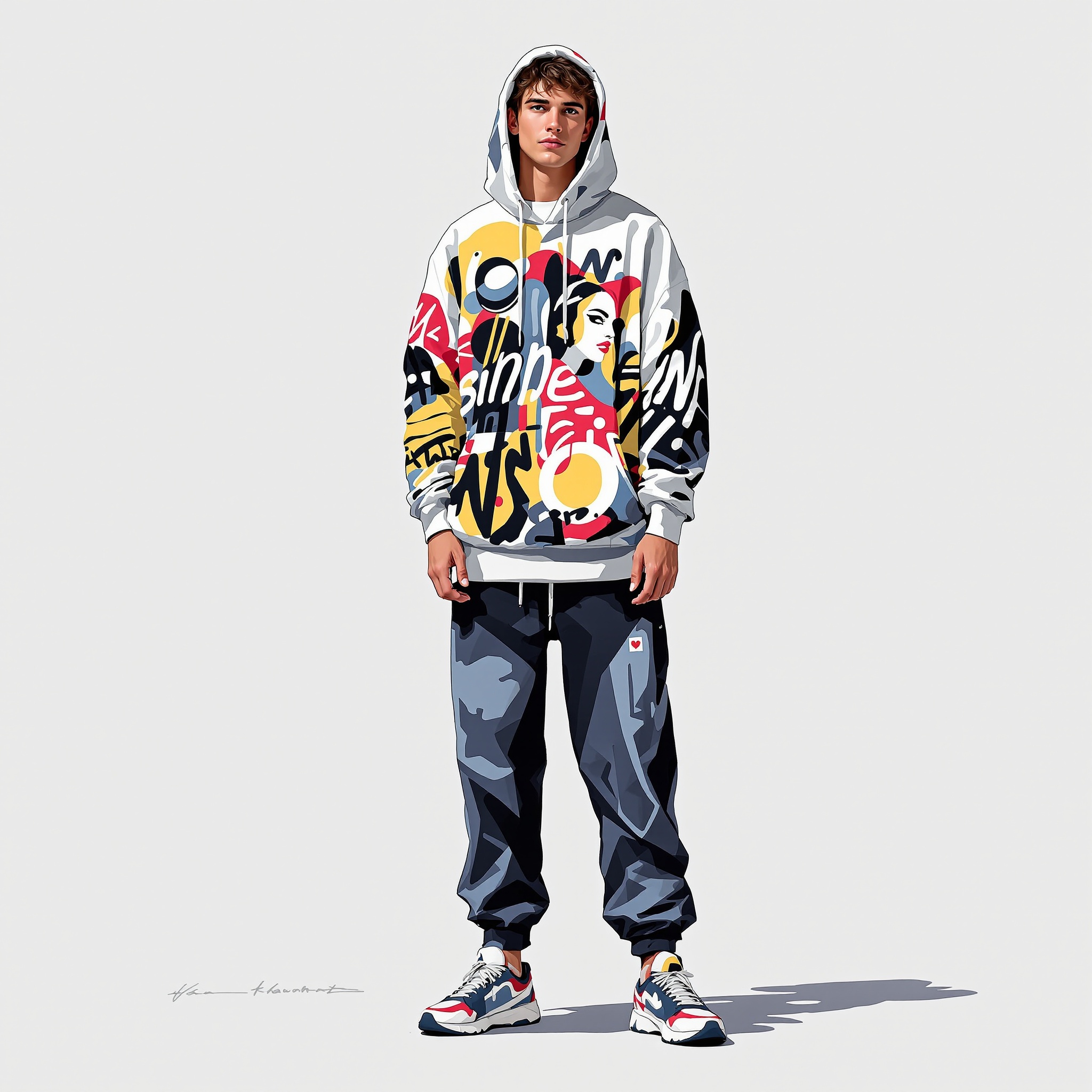 AI Generated Streetwear Collection Concept Art